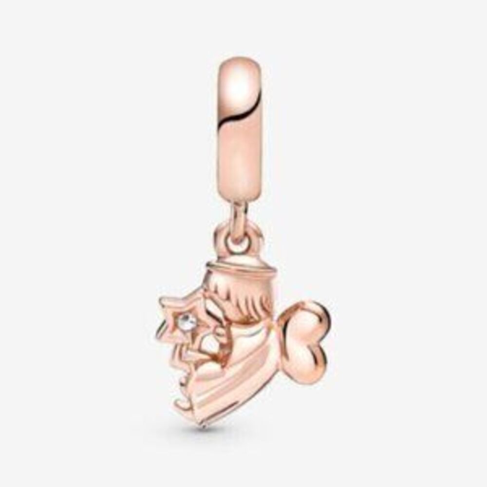 PANDORA Heart Winged Angel Dangle Charm - Picture 2 of 4
